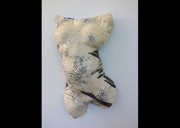 “Lei” – 2007 Ceramica Raku 27x47x10 cm