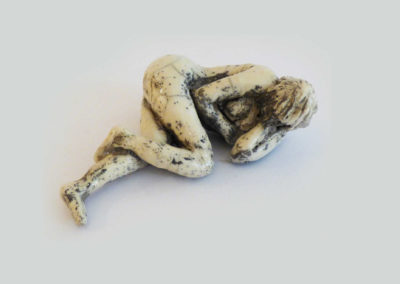 “Risveglio” – Ceramica Raku 19x7x15 cm