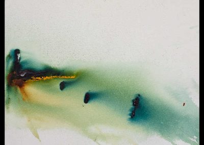 “LAGUNA DI VENEZIA – CAMPALTO” – China e aquerelli – Acquerello su carta, 30 x 40 cm